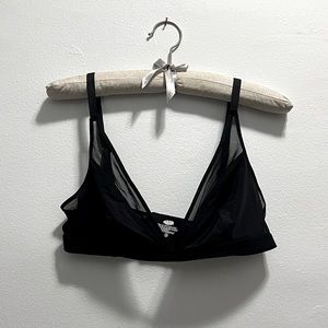 Parade Dream Mesh Plunge Bralette